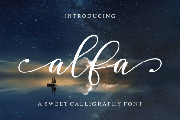 Alfa Scrip: A Modern Typeface for Polished Branding