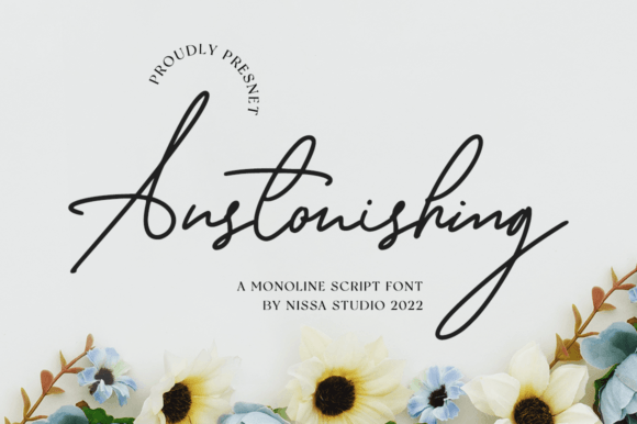 Anstonishing: A Handwritten Typeface for Editorial Elegance