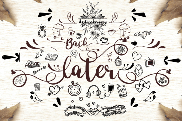 Back Later: The Perfect Typeface for Handmade Brands
