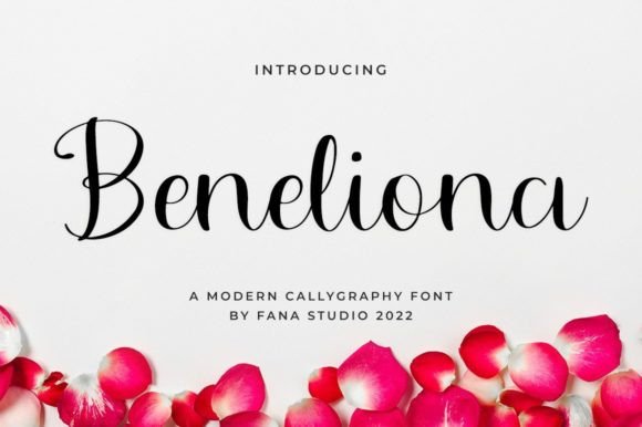 Beneliona: The Script Font That Elevates Handmade Brands