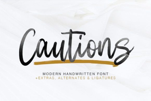 Cautions: The Script Font That Powers Campaign Clarity