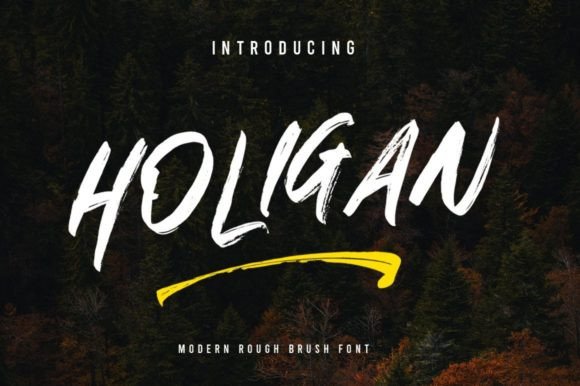 Designing with Holigan: A Handwritten Font for Real Brands