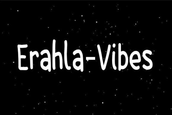 Erahla Vibes: A Bold Handwritten Typeface for Editorial Design