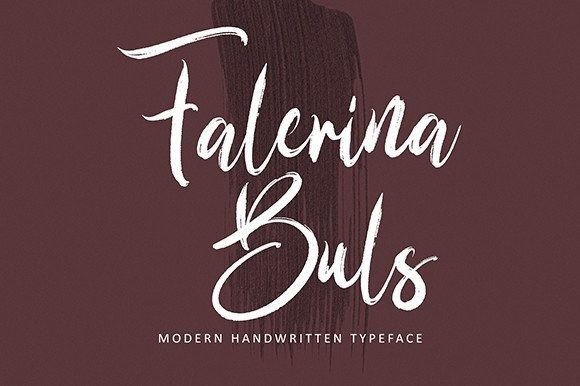 Falerina Buls: A Modern Handwritten Font for Your Brand