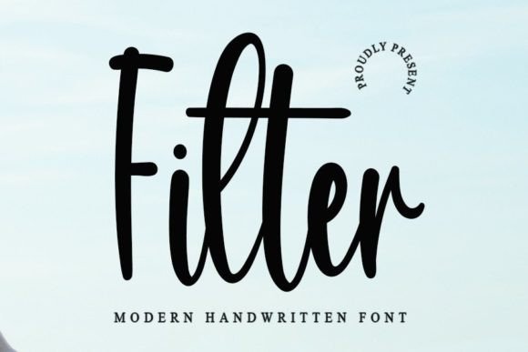 Filter: The Handwritten Font That Elevates Your Brand