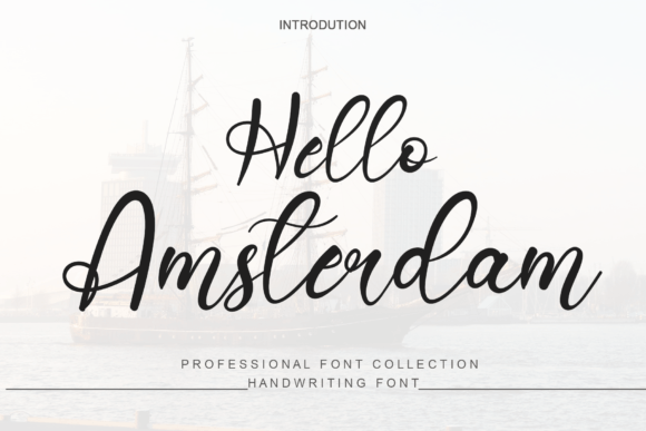 Hello Amsterdam: The Handwritten Font for Scroll-Stopping Designs