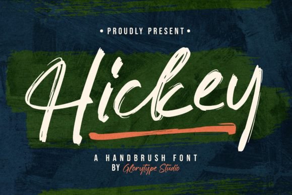 Hickey: A Handwritten Font for Modern Editorial Design