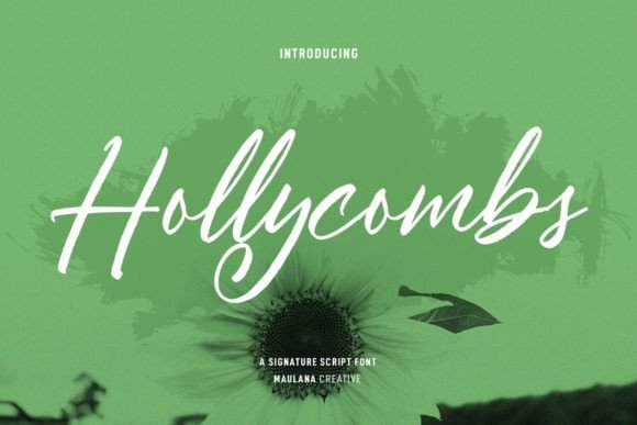Hollycombs: The Handwritten Font That Elevates Your Brand