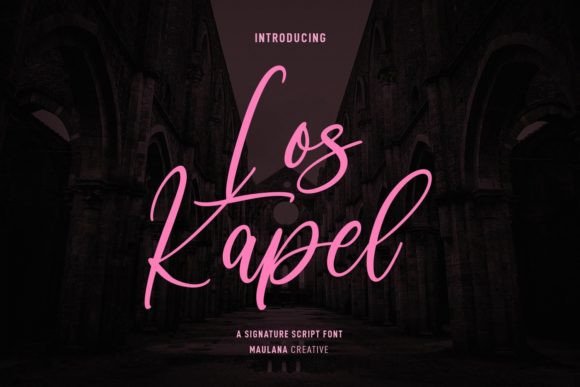 Los Kapel Font: The Perfect Script for Handmade Brands