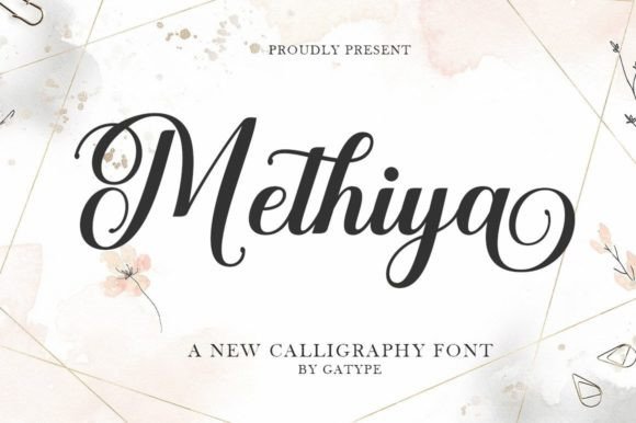 Methiya: A Script Font with Real Branding Power