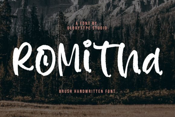 Romitha: A Handwritten Font for Makers and Sellers