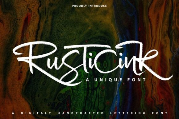 Rusticink: The Handwritten Font for Authentic Branding