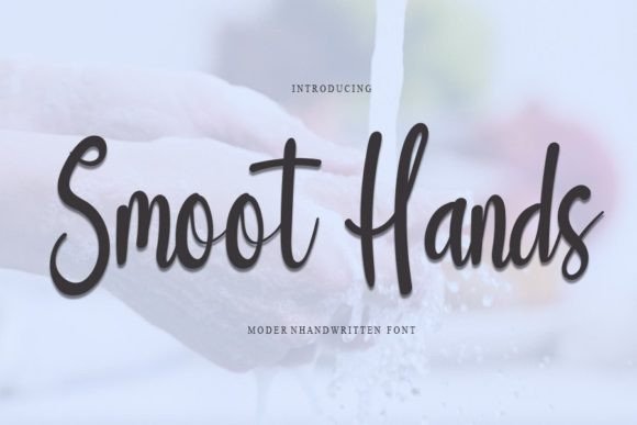 Smoot Hands: A Modern Script Font for Campaign Design