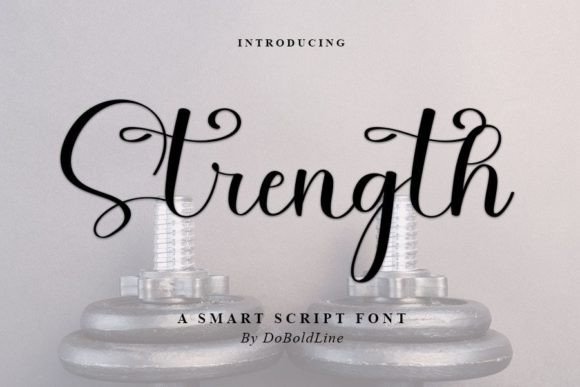 Strength: A Handwritten Typeface for Modern Editorial Design