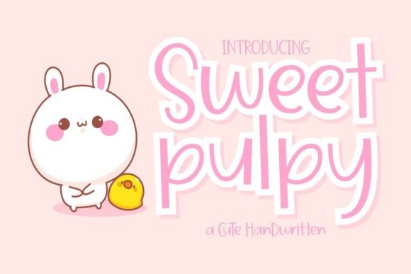 Sweet Pulpy: The Handwritten Font for Scroll-Stopping Designs