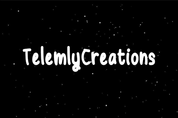 Telemly Creations: A Friendly Handwritten Font for Branding