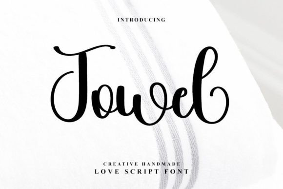 Towel: A Handwritten Typeface for Modern Editorial Design