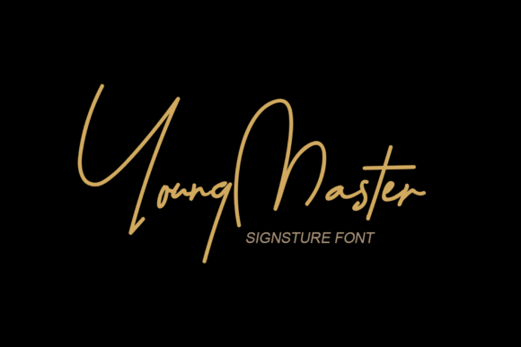 Young Master: A Premium Script Font for Small Business Branding